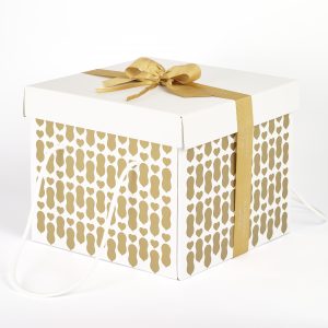 Cubotto "White-Gold" with handles
